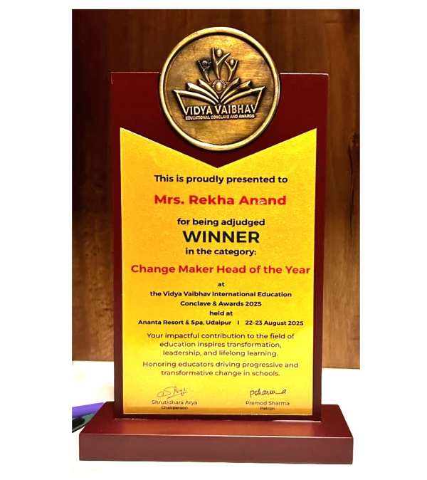 Changemaker Head of the Year Award