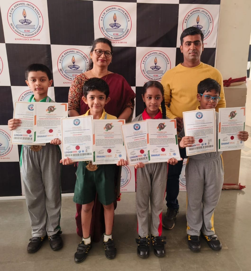 Record-Breaking Champs at Bharat Book of World Records, SJPA