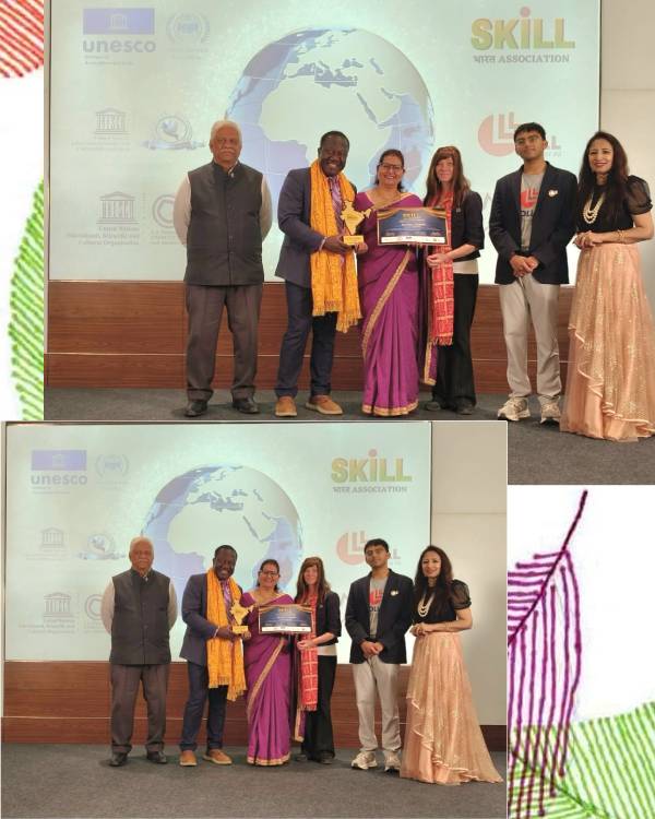 Awardee at the SKILL Bharat Samman 5.0