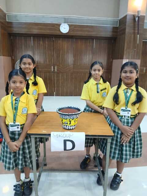 Earthen pot painting competition