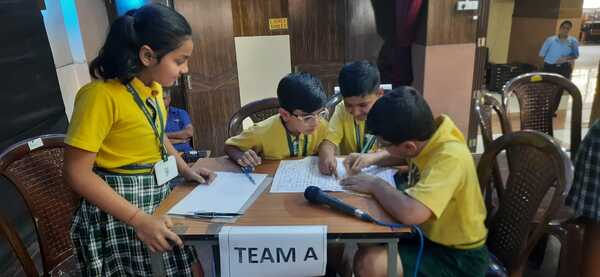 Inter house quiz competition