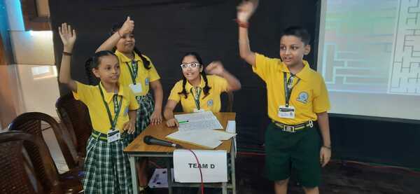 Inter house quiz competition