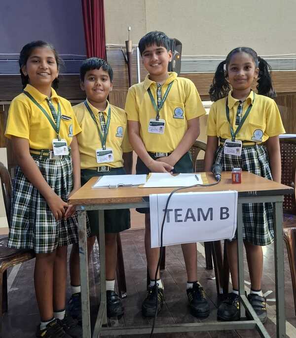 Inter house quiz competition