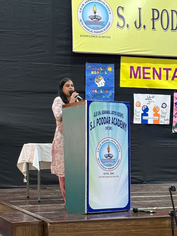 Mental health week celebration