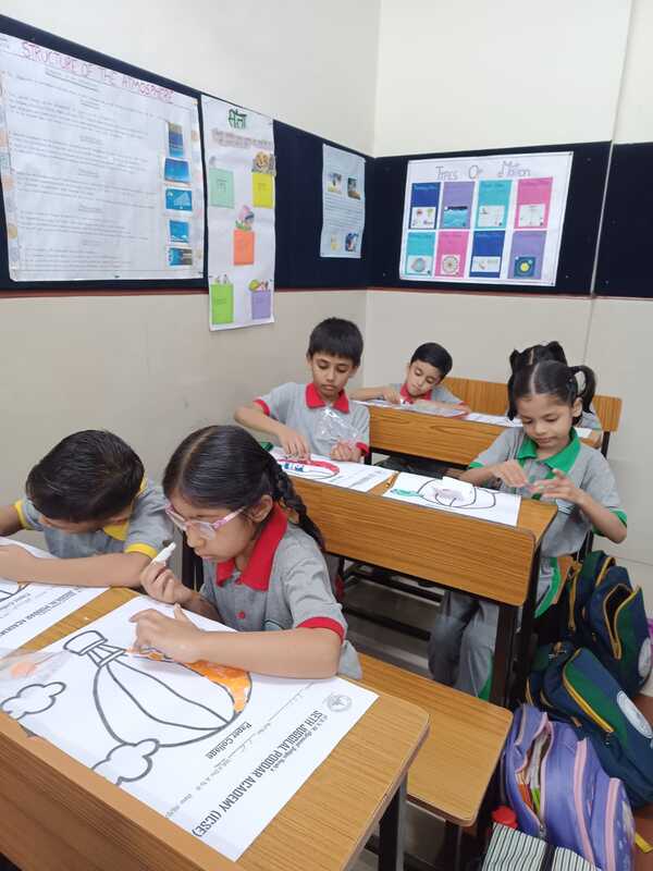 Paper collage competition Grade 1 and 2, 2025