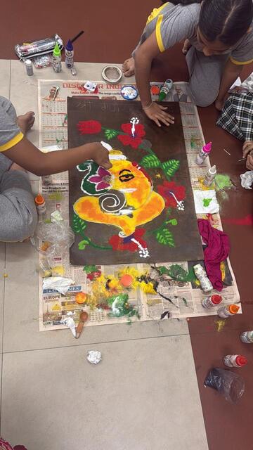 Inter-House Rangoli Competition, 2025
