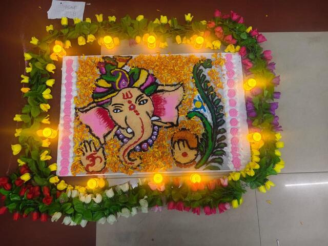 Inter-House Rangoli Competition, 2025