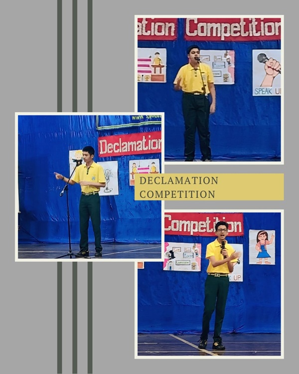 Declamation competition 2025