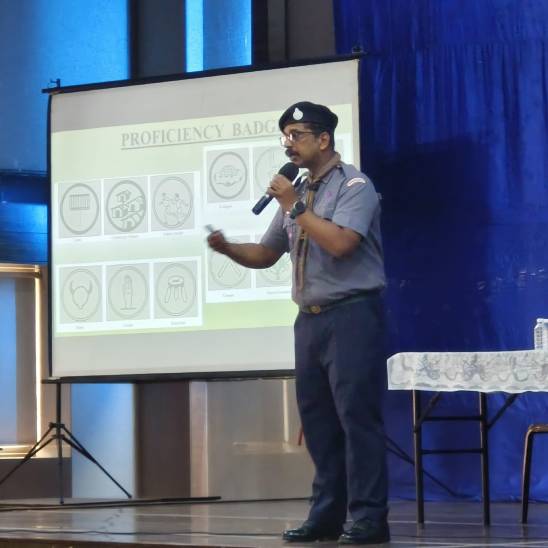 Orientation session on scouts and guides