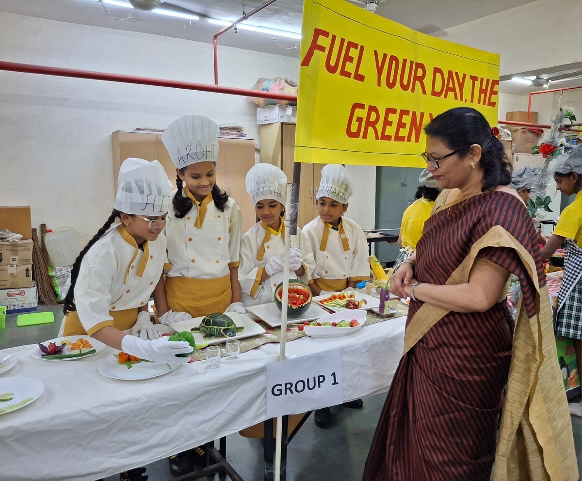 Salad decoration competition for grade VI and VII 2025